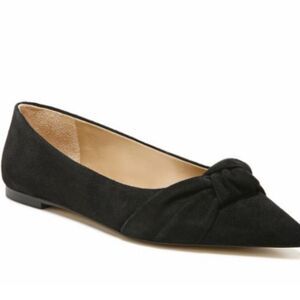 Sam Edelman Wheaton Luxe Suede Shoes- Black